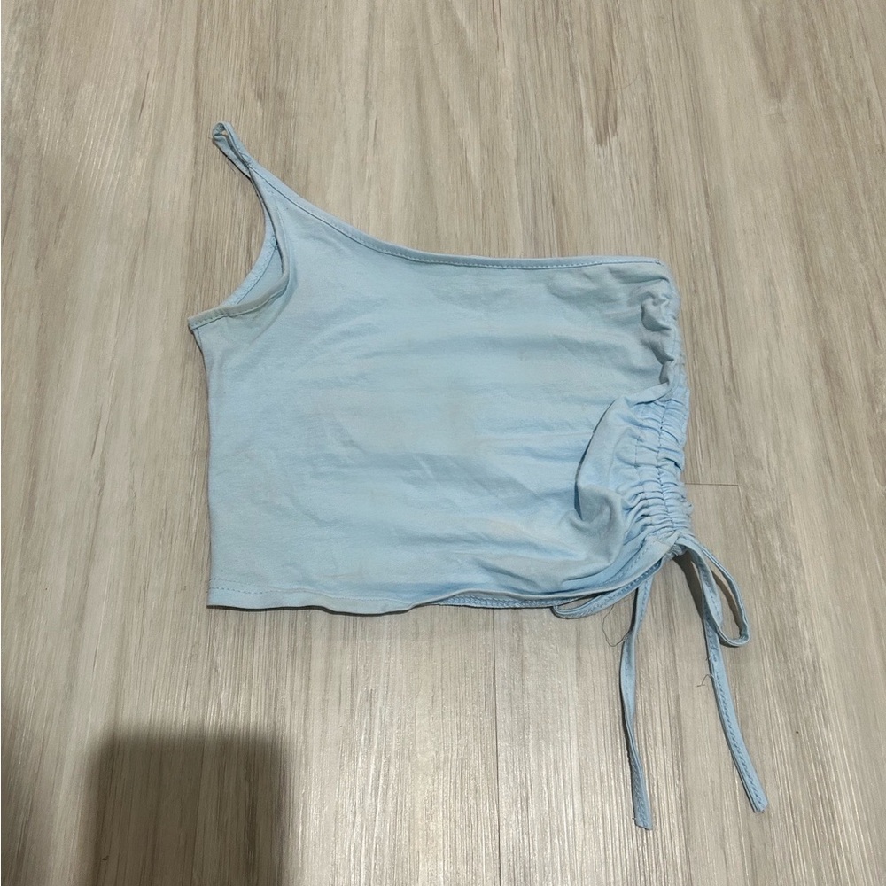 light blue princess polly top